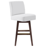  Photo 1 of 1 in Serena & Lily Ross Swivel Bar Stool