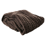 Comphy Bubble Cable Knit Throw