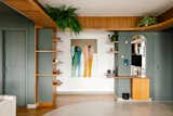 Compact apartment with open-plan spaces and strategic use of custom-made carpentry.