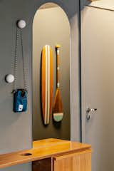 Compact apartment with open-plan spaces and strategic use of custom-made carpentry.