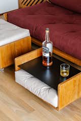 Ultra-compact apartment with versatile custom-made carpentry furniture.