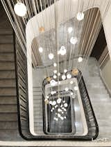 Staircase and Stone Tread  Photo 4 of 28 in Handsome Villa In Suzhou : World's most Eco-friendly and Healthy interior decoration with zero wood and zero tree cut. by yiku diatom