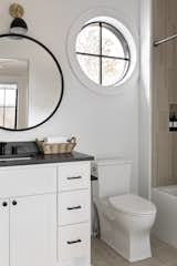 Bath Room, Undermount Sink, Ceramic Tile Wall, and One Piece Toilet  Photo 18 of 20 in Clem Hill by Megan Glenn Architecture