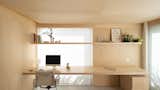 Office, Study Room Type, Chair, Shelves, Desk, Ceramic Tile Floor, Storage, and Bookcase Studio Interior  Photo 7 of 35 in Conde Residential Building
