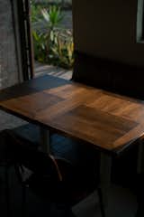 Oak wood table 