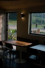 Dining room with garden views