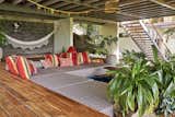 Pool side lounge