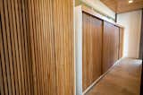 teak closets.. Wood harvested from teak farm owned by the builder... note teak used on the ceiling also