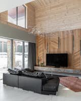 Living Room and Sofa Living room  Photo 1 of 38 in Stone&Wood by Алексей Silent-Architect