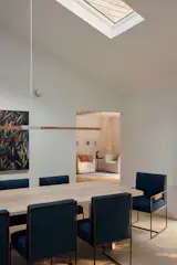 Dining Area of Springs Fireplace House by Architecture in Formation