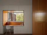 Christiana Moss and Christopher Alt work from home occasionally, alternating use of the home's flexible office.