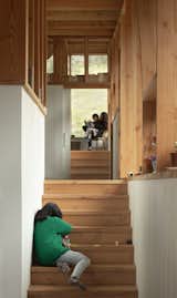 Staircase, Wood Tread, and Wood Railing  Photo 3 of 3 in Quebrada Honda house by Jhossep Catado