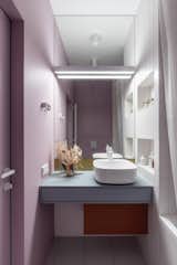 Bath Room, Wall Lighting, Ceramic Tile Wall, and Ceramic Tile Floor  Photo 2 of 21 in My tiny app by Lemonme Interior
