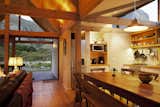 View out from the kitchen/living area out to the mountain backdrop  Photo 12 of 18 in House Russel by KLG Architects