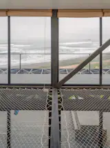 Even the Loft-Level Netting Has Water Views at This Chilean Beach House - Photo 22 of 26 -