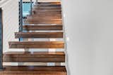 Staircase, Wood Tread, and Metal Railing Stair
  Photo 20 of 27 in Wave House by DAVID GRUSSGOTT