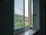 The choice of the lighter and more relaxing shades of green was inspired by the colours in the courtyard: sage, olive, aquamarine and oil greens, fresh, bright and reflective colours that give a greater sense of depth to the rooms.