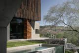 Outdoor, Concrete Pools, Tubs, Shower, Small Pools, Tubs, Shower, Walkways, Grass, Gardens, Back Yard, Concrete Patio, Porch, Deck, and Large Patio, Porch, Deck  Photo 6 of 20 in Casa Haki by Arkylab