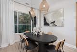Dining room next to kitchen.