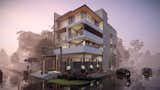 A Stunning facade with modern and contemporary look.
