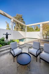Outdoor, Decking Patio, Porch, Deck, Back Yard, Small Pools, Tubs, Shower, Small Patio, Porch, Deck, Concrete Pools, Tubs, Shower, Landscape Lighting, Trees, and Gardens Private courtyard  Photo 12 of 46 in Kunshuis by Strukt Architects