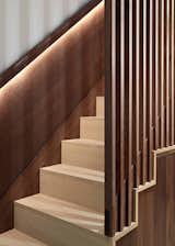 Staircase, Wood Tread, and Wood Railing Stair Details   Photo 7 of 20 in Knightsbridge Apartment by Georgios Apostolopoulos