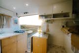 Kitchen of the Scandinavian Surf Mobile