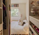 Part of the former bathroom was used to create a walk-in closet for Candela.