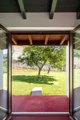 “I enjoy drawing when I’m here, contemplating the surrounding landscape and thinking about the design of the house,” says Paula.