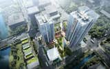 Open streetscape    Photo 5 of 10 in Guangzhou Nansha Innovation Port Project by Aedas