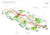 Vertical multi-leveled green space