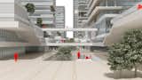 Model view of the urban oasis