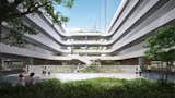 A campus filled with greenery and natural ventilation  Photo 12 of 14 in Aedas unveils a world-class collaborative campus in Shenzhen connecting dynamic urban fabric by Aedas