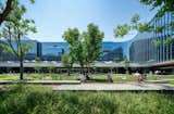 West courtyard  Photo 15 of 20 in Aedas Completed Cainiao Headquarters with High Connectivity and Adaptability by Aedas