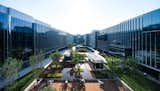 North courtyard  Photo 18 of 20 in Aedas Completed Cainiao Headquarters with High Connectivity and Adaptability by Aedas