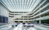 Collaborative atrium  Photo 19 of 20 in Aedas Completed Cainiao Headquarters with High Connectivity and Adaptability by Aedas