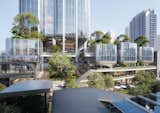 Retreating tower bottom create spacious yet private spaces  Photo 4 of 10 in Aedas-designed mixed-use complex sits in the heart of Shenzhen by Aedas