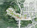 Masterplan  Photo 2 of 8 in Aedas Consortium Wins The Shenzhen Yulong District Urban Design Competition by Aedas