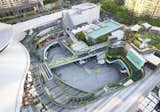 Aerial view   Photo 2 of 37 in Revitalising the mixed commercial park in Futian CBD by Aedas
