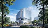 A harp-like architectural form  Photo 14 of 17 in New Akeso Asia Pacific Headquarters in Guangzhou by Aedas