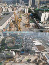 Luohu North Station (originally Qingshuihe Station) is well underway