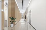 Typical office corridor 