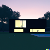 AI Dreams of Prefab Homes Frame&InFill