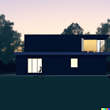 AI Dreams of Prefab Homes Frame&InFill