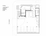 Ground Level Floor Plan - Parking is placed on the side street and to the back. The Shopkeeper unit and an expressive stair encapsulate and shield this parking while orienting the life of the project to the heart of Hillcrest.
