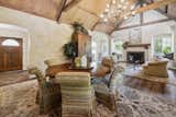 Dramatic open beam ceilings