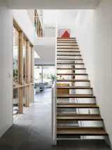 Stair to level one retreat.