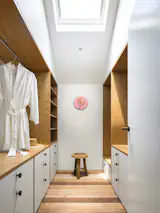 Walk-in robe.