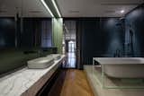 Bath Room, Freestanding Tub, Marble Counter, and Ceiling Lighting  Photo 12 of 25 in 2332 by balbek bureau