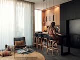The interior design reflects a balanced and serene lifestyle.